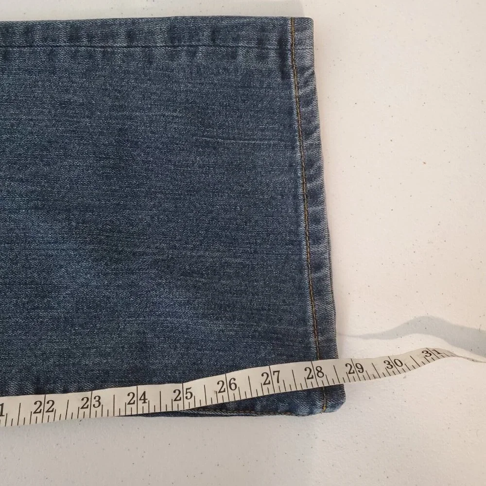Michael Kors‎ Flare Jeans Womens 8 Stretch Denim Lowrise Cotton blend